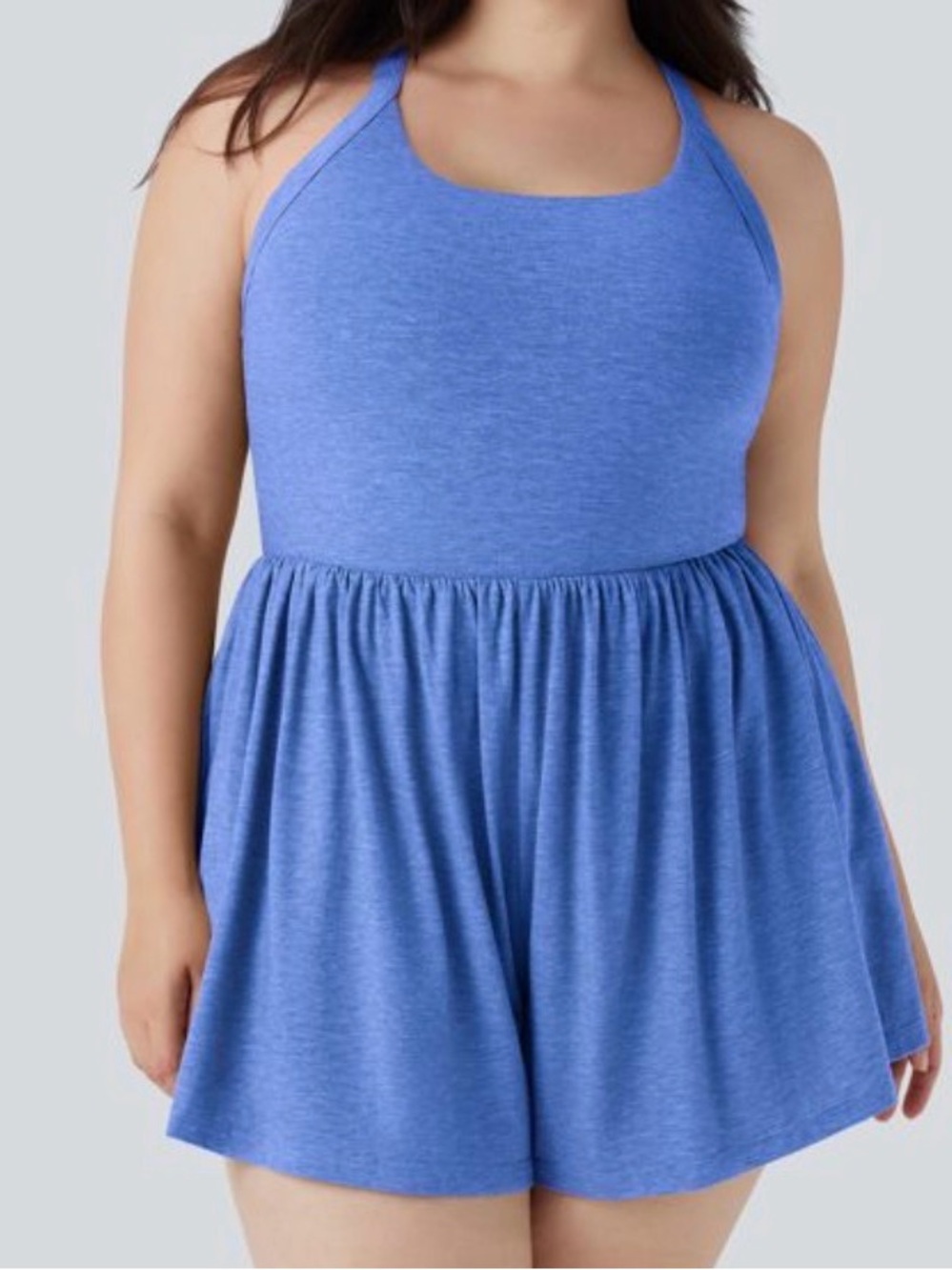 Halara 2-1 Plus Size Romper with Pockets